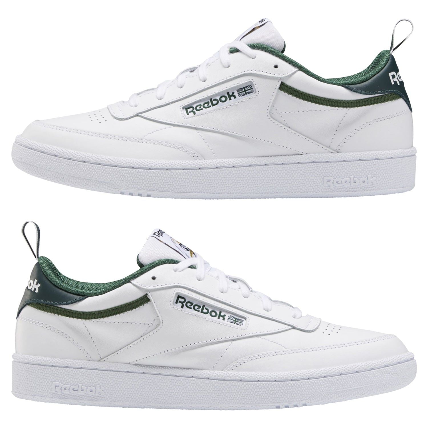 Reebok Classics Club C 85 35th Anniversary Shoes - Utility Green - ViaductClothing -  -  