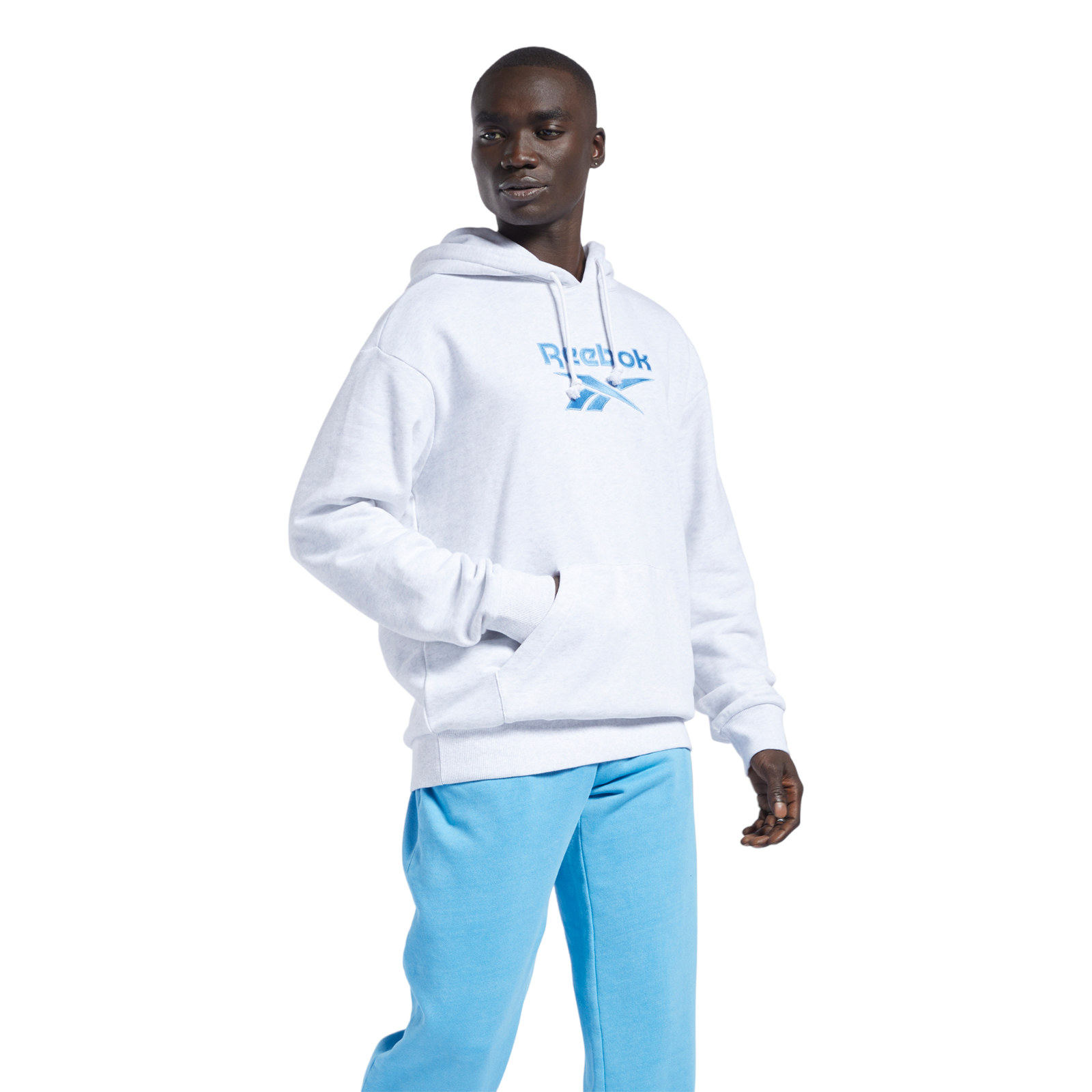 Reebok Classics Foundation Vector Hoodie - White - ViaductClothing -  -  