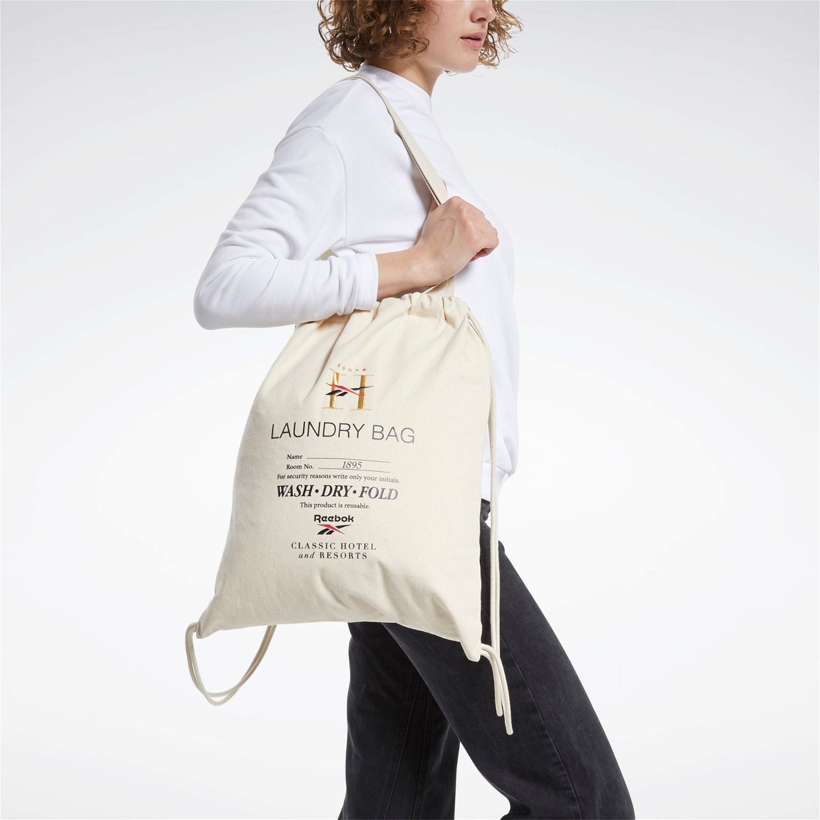 Reebok Classics Hotel Tote Bag - White - ViaductClothing -  -  