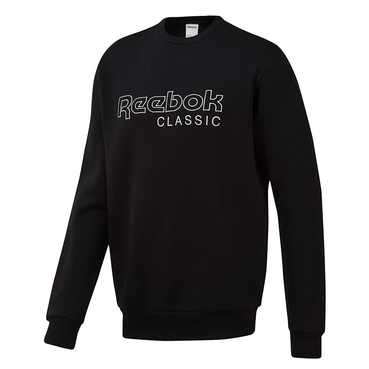 Reebok Classics Logo Crew Sweatshirt - Black - ViaductClothing -  -  