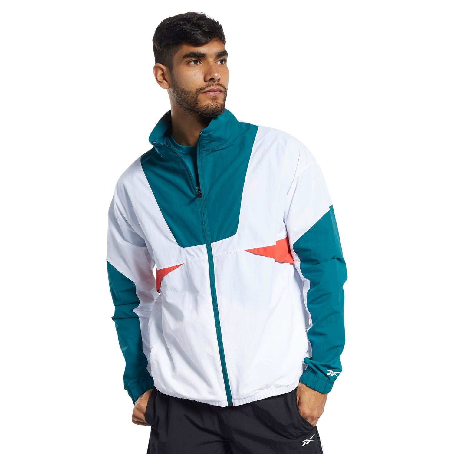 Reebok Classics Meet You There Track Jacket - Turquoise - ViaductClothing -  -  