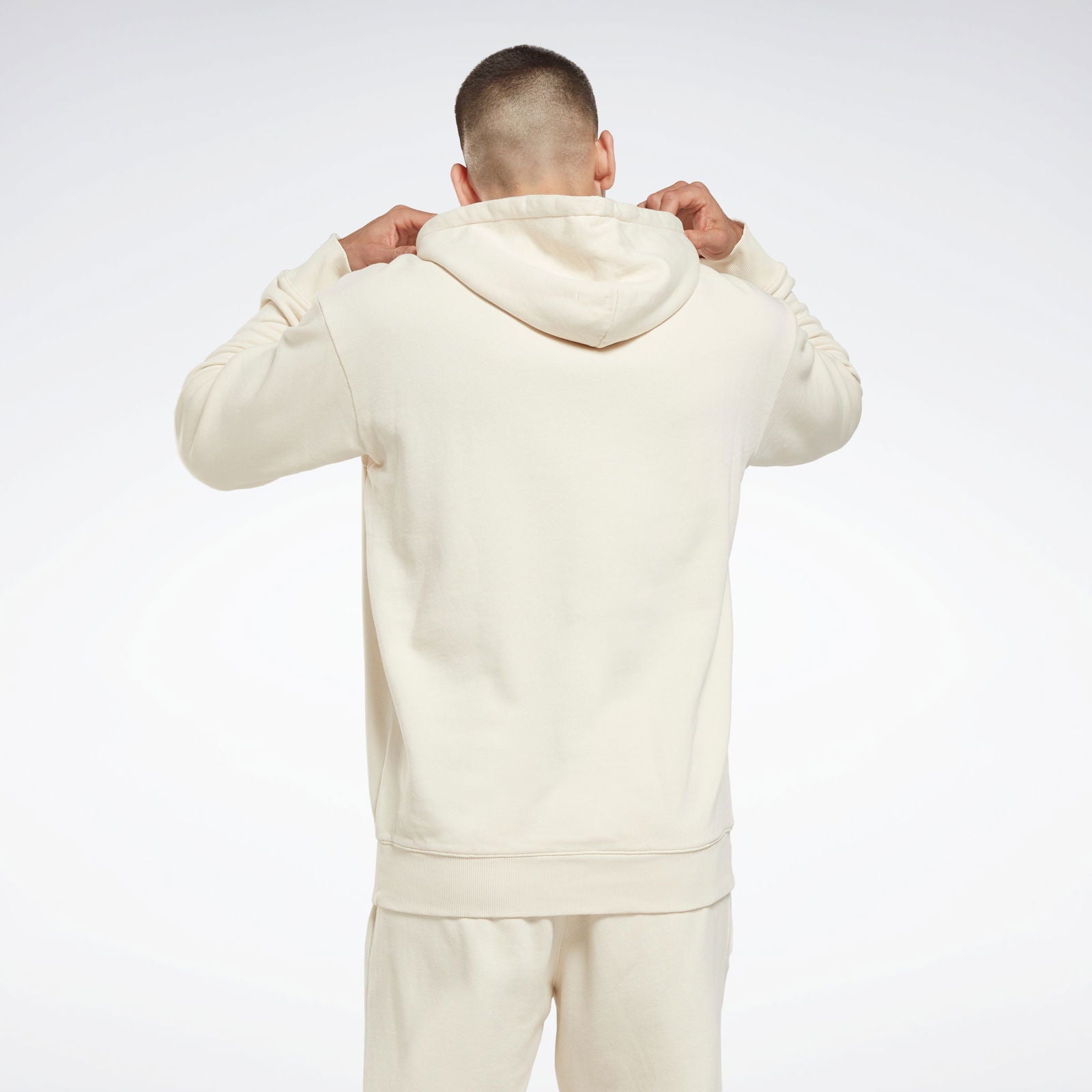 Reebok Classics Natural Dye Hoodie - White - ViaductClothing -  -  