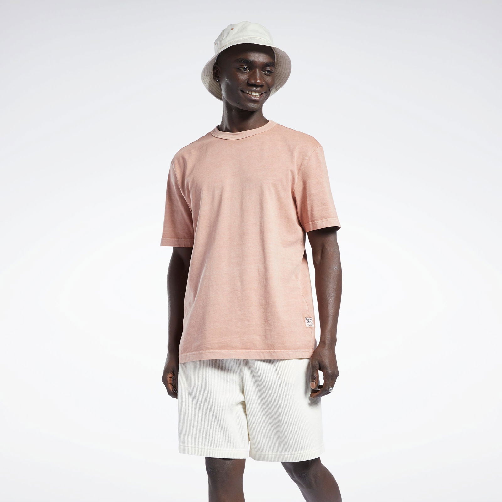 Reebok Classics Natural Dye T-Shirt - Canyon Coral Pink - ViaductClothing -  -  