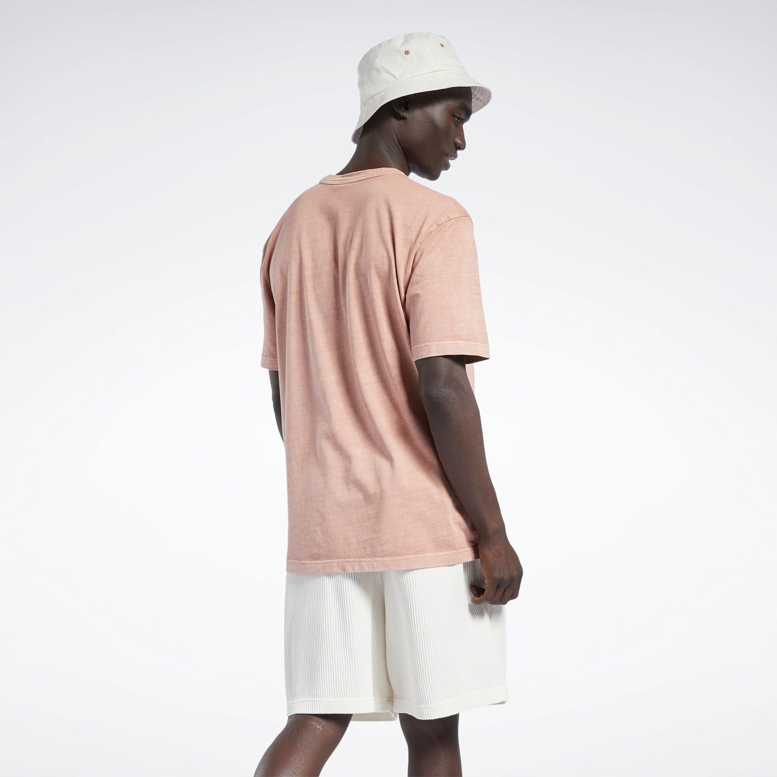 Reebok Classics Natural Dye T-Shirt - Canyon Coral Pink - ViaductClothing -  -  