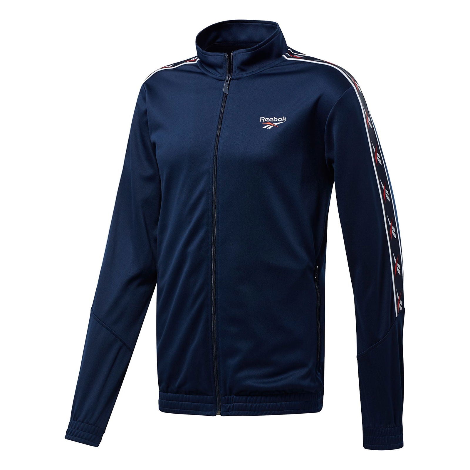 Reebok Classics Vector Tape Track Jacket - Navy - ViaductClothing -  -  