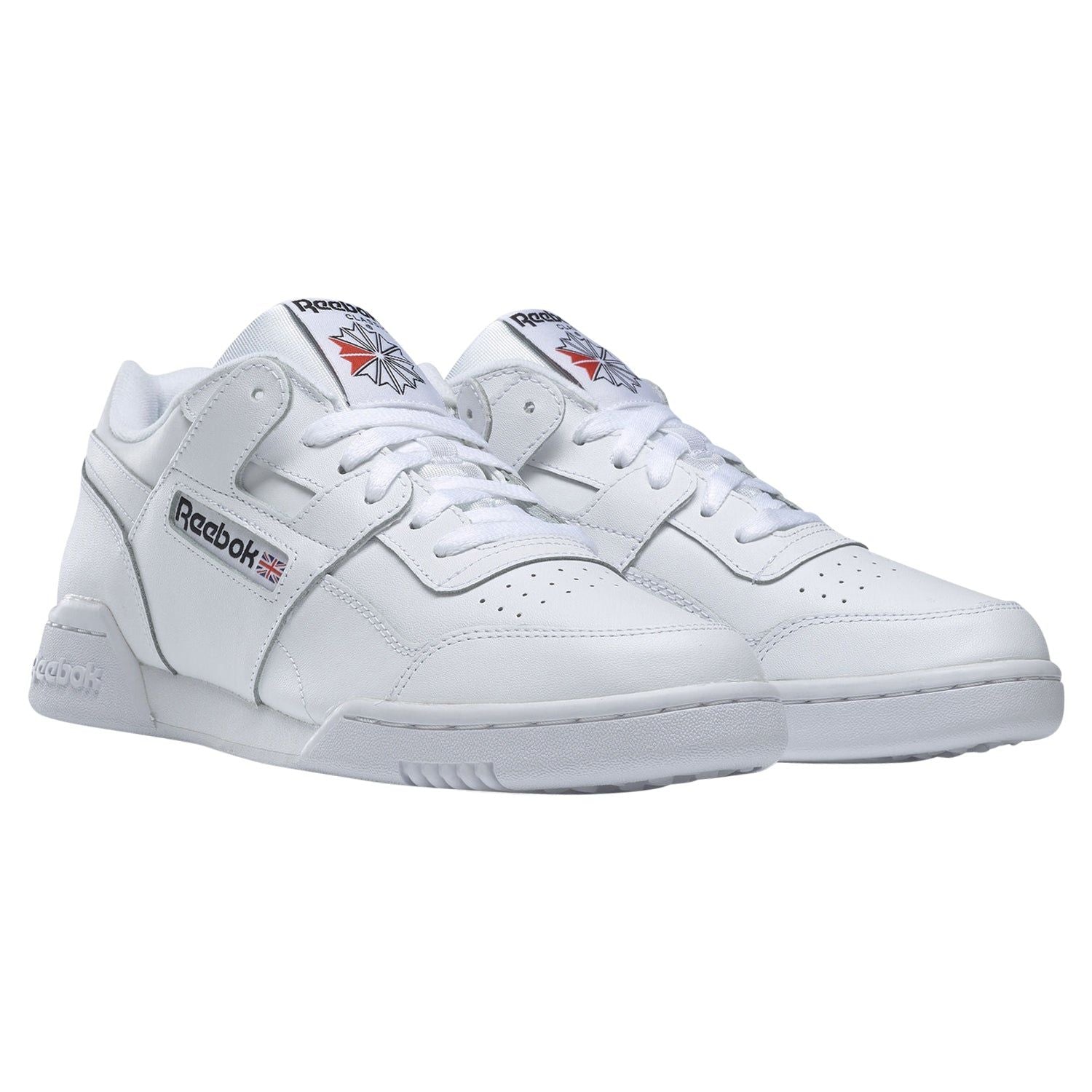 Reebok Classics Workout Plus Shoes - White - ViaductClothing -  -  