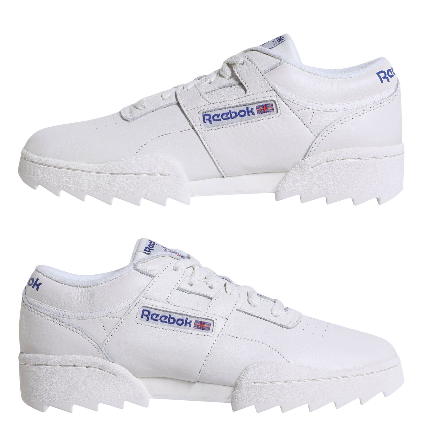 Reebok Classics Workout Ripple OG Shoes - White - ViaductClothing -  -  