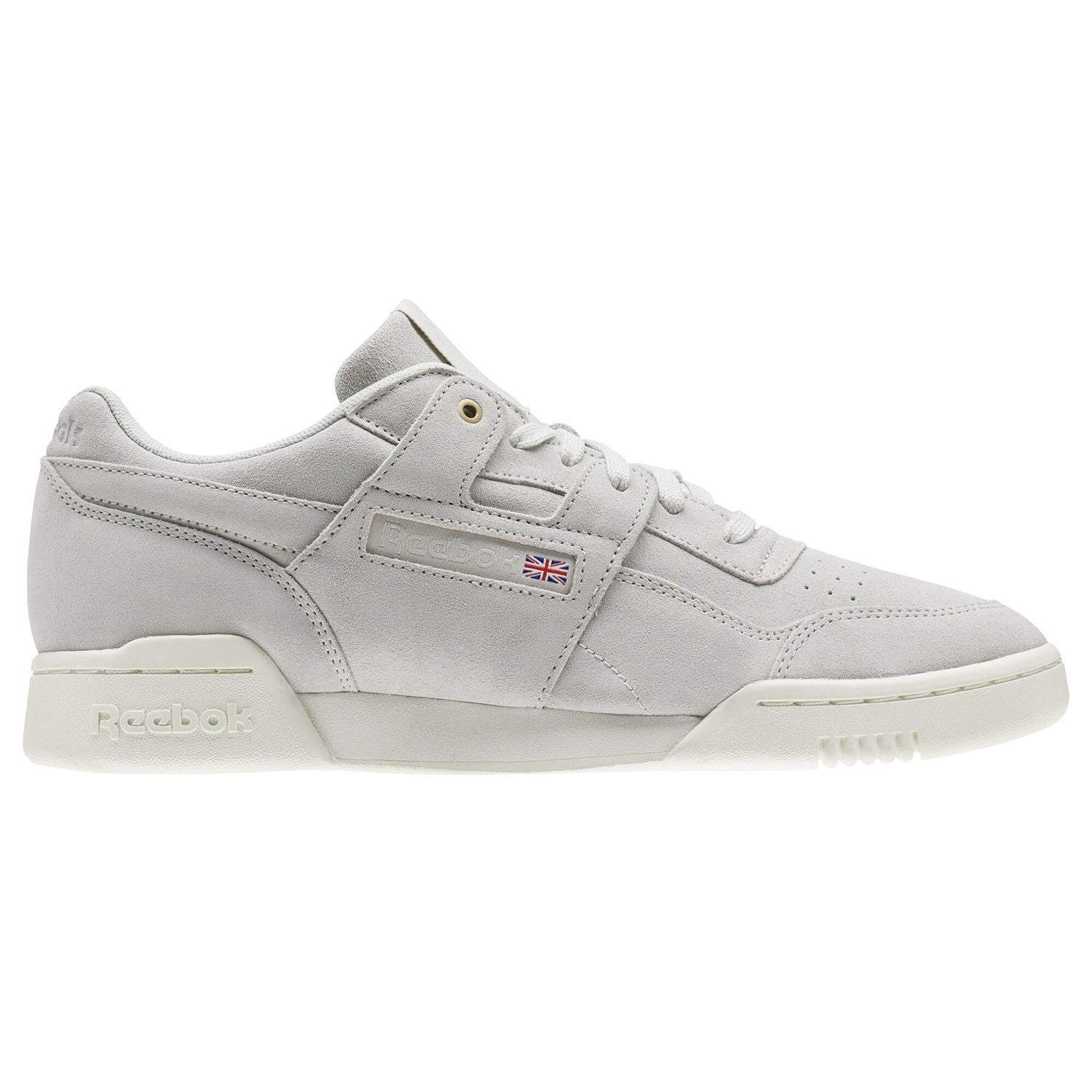 Reebok Classics X Montana Cans Workout Plus Trainers - Marble & Chalk - ViaductClothing -  -  
