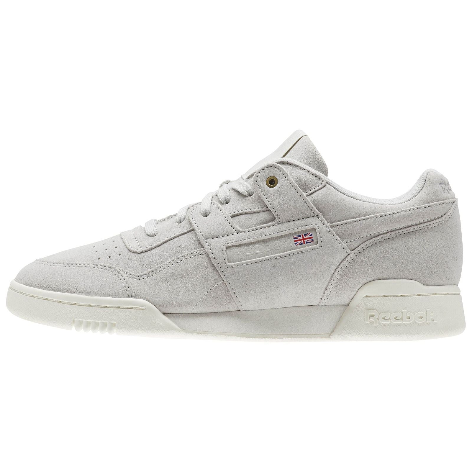 Reebok Classics X Montana Cans Workout Plus Trainers - Marble & Chalk - ViaductClothing -  -  