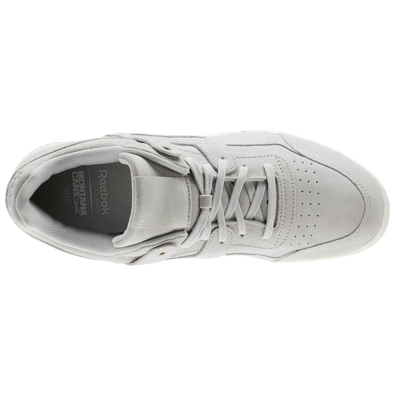 Reebok Classics X Montana Cans Workout Plus Trainers - Marble & Chalk - ViaductClothing -  -  