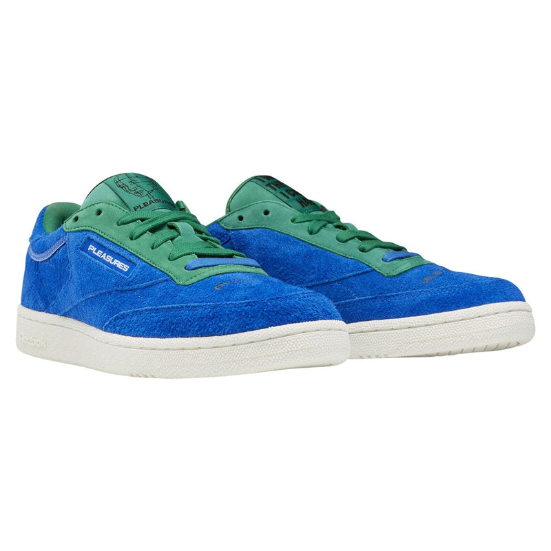 Reebok Classics x Pleasures Club C Trainers - Blue - ViaductClothing -  -  
