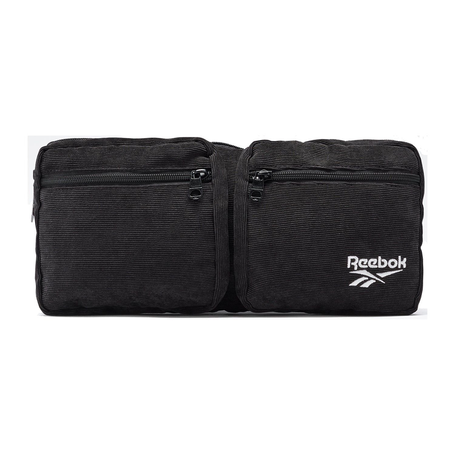 Reebok Corduroy Waistbag - Black - ViaductClothing -  -  