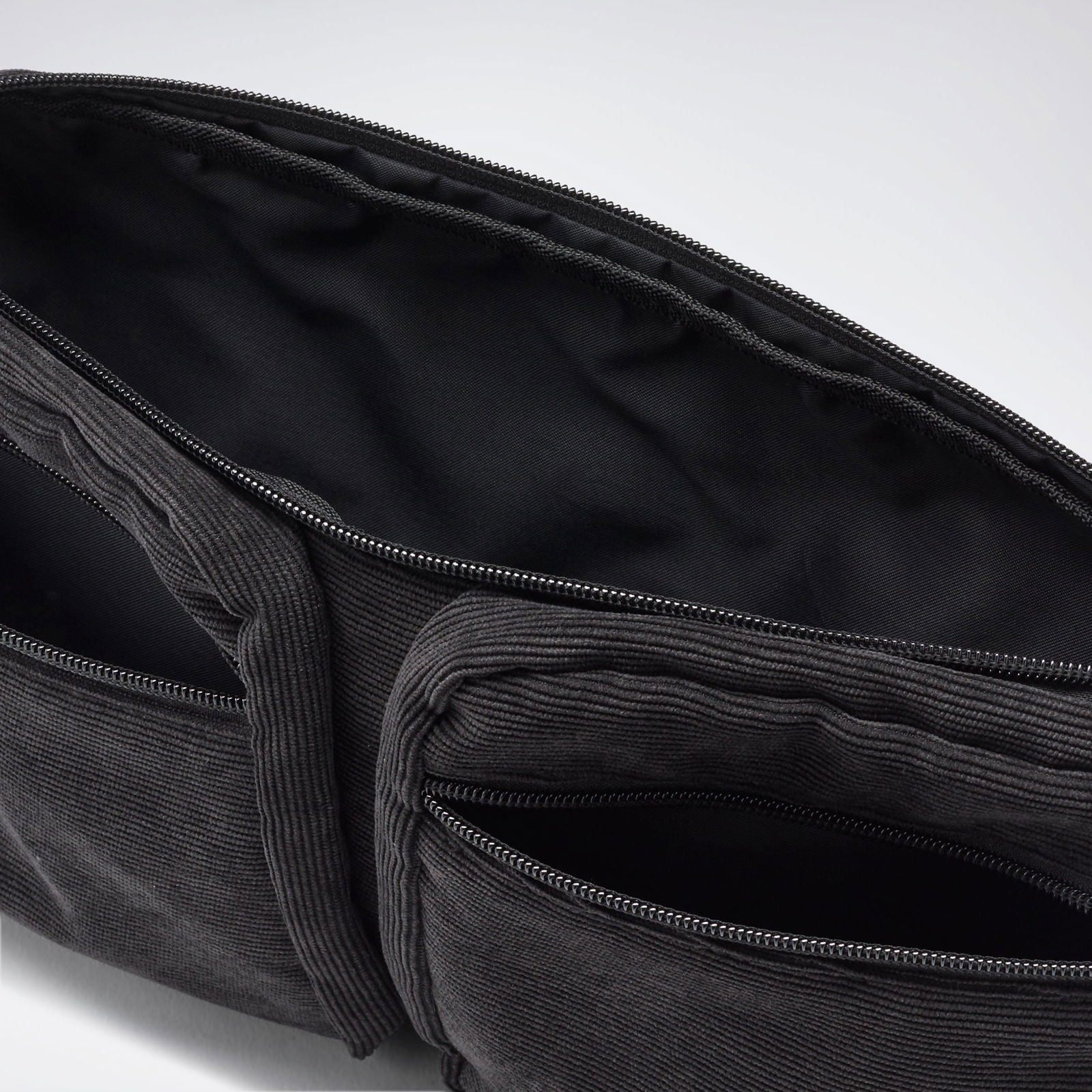 Reebok Corduroy Waistbag - Black - ViaductClothing -  -  