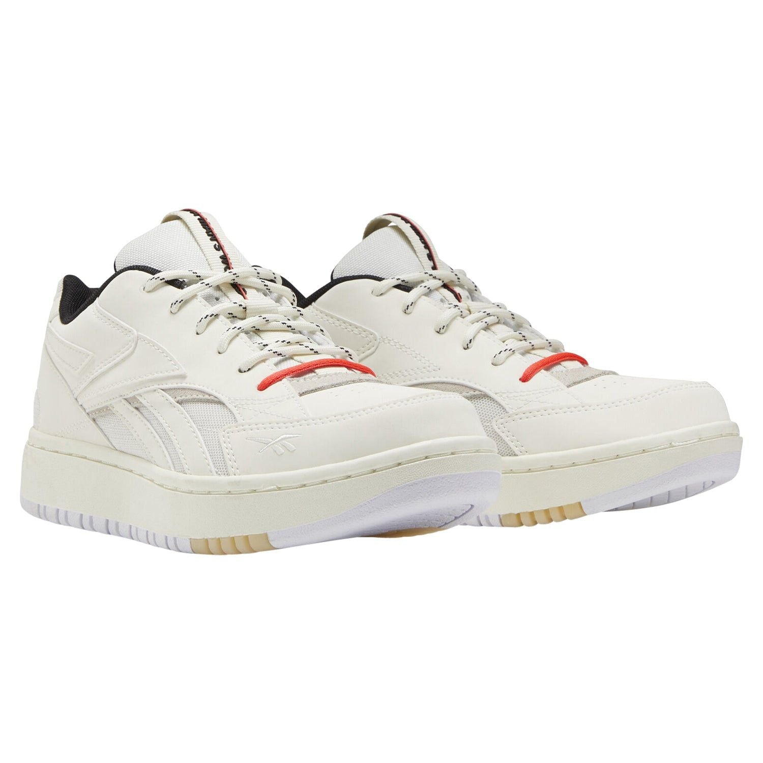 Reebok Womens Court Double Mix Shoes - Chalk - ViaductClothing -  -  