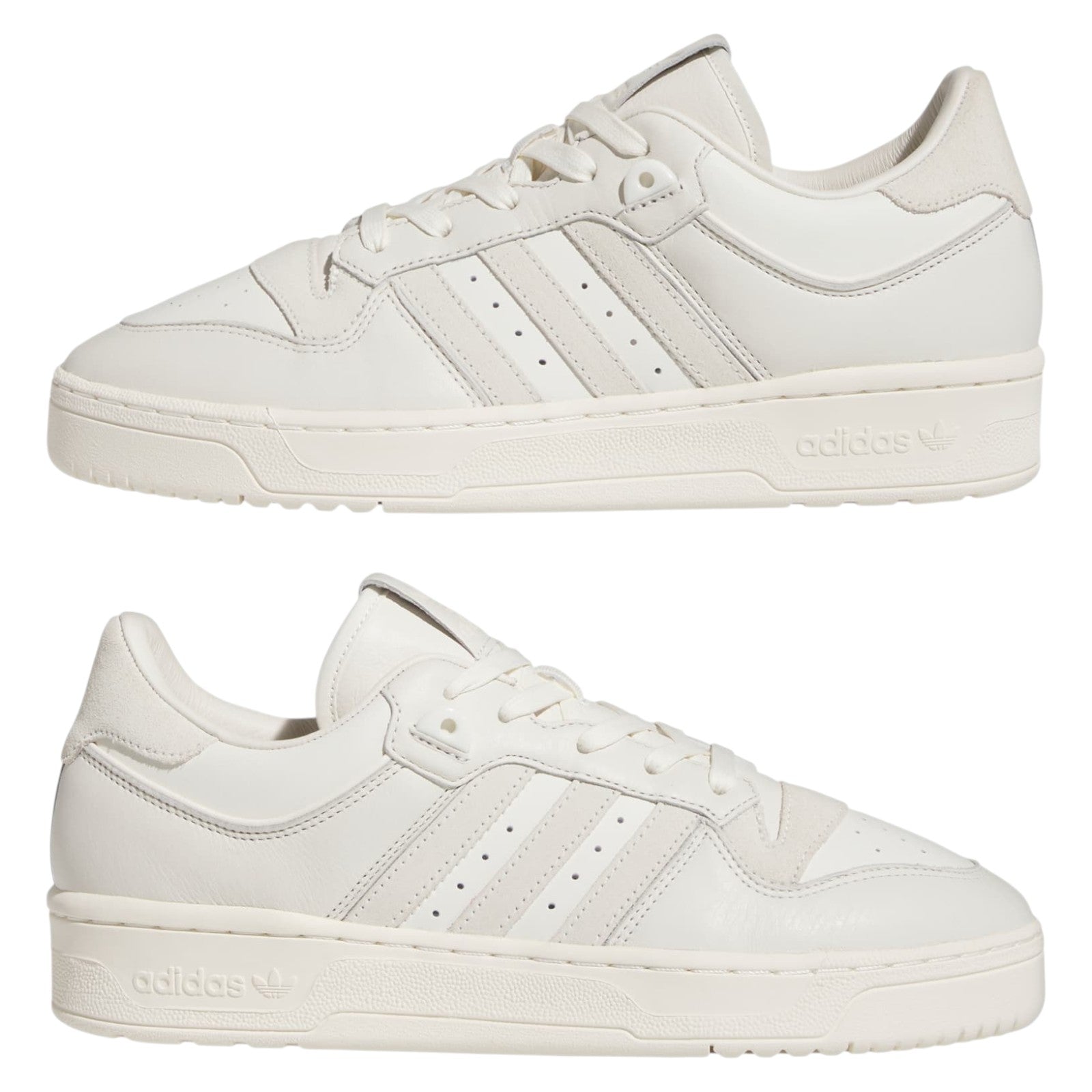 adidas Originals Rivalry 86 Low Trainers - Cloud White / Cloud White / Off White