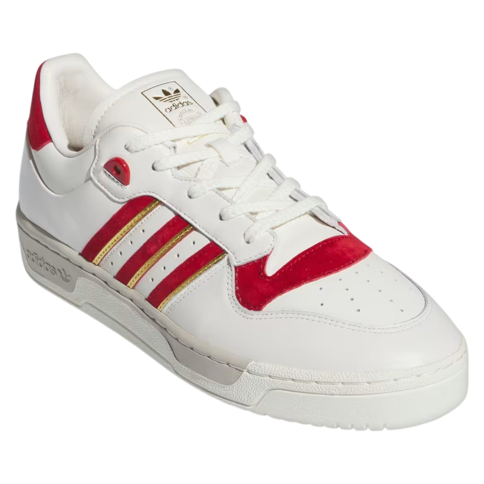 adidas Originals Rivalry 86 Low Trainers - Cloud White / Red