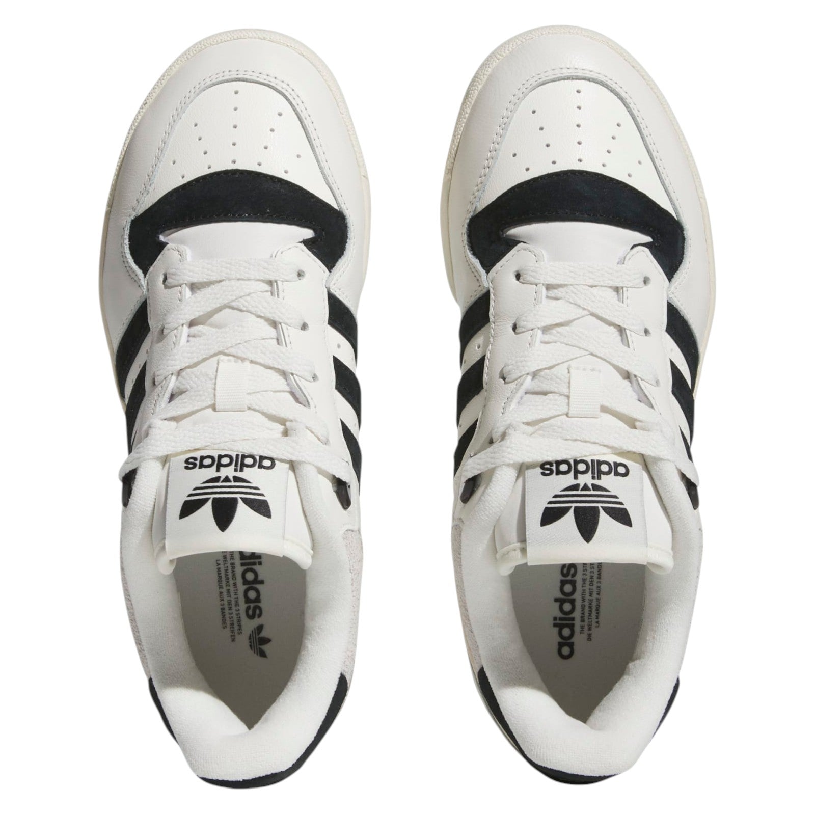 adidas Originals Women's Rivalry Low 86 Trainers - Cloud White / Core Black / Wonder White