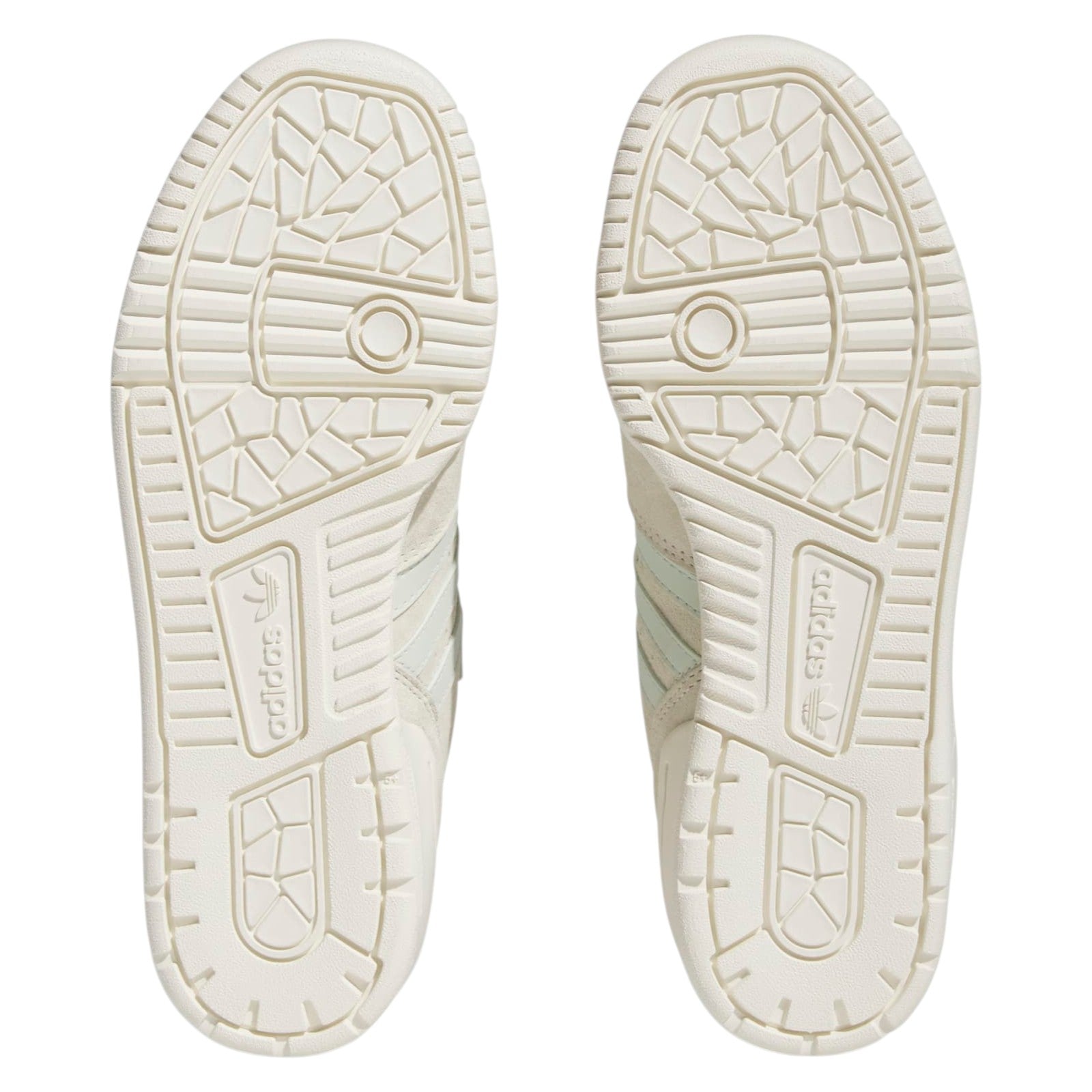 adidas Originals Women's Rivalry Low Trainers - Cream White / Linen Green / Off White