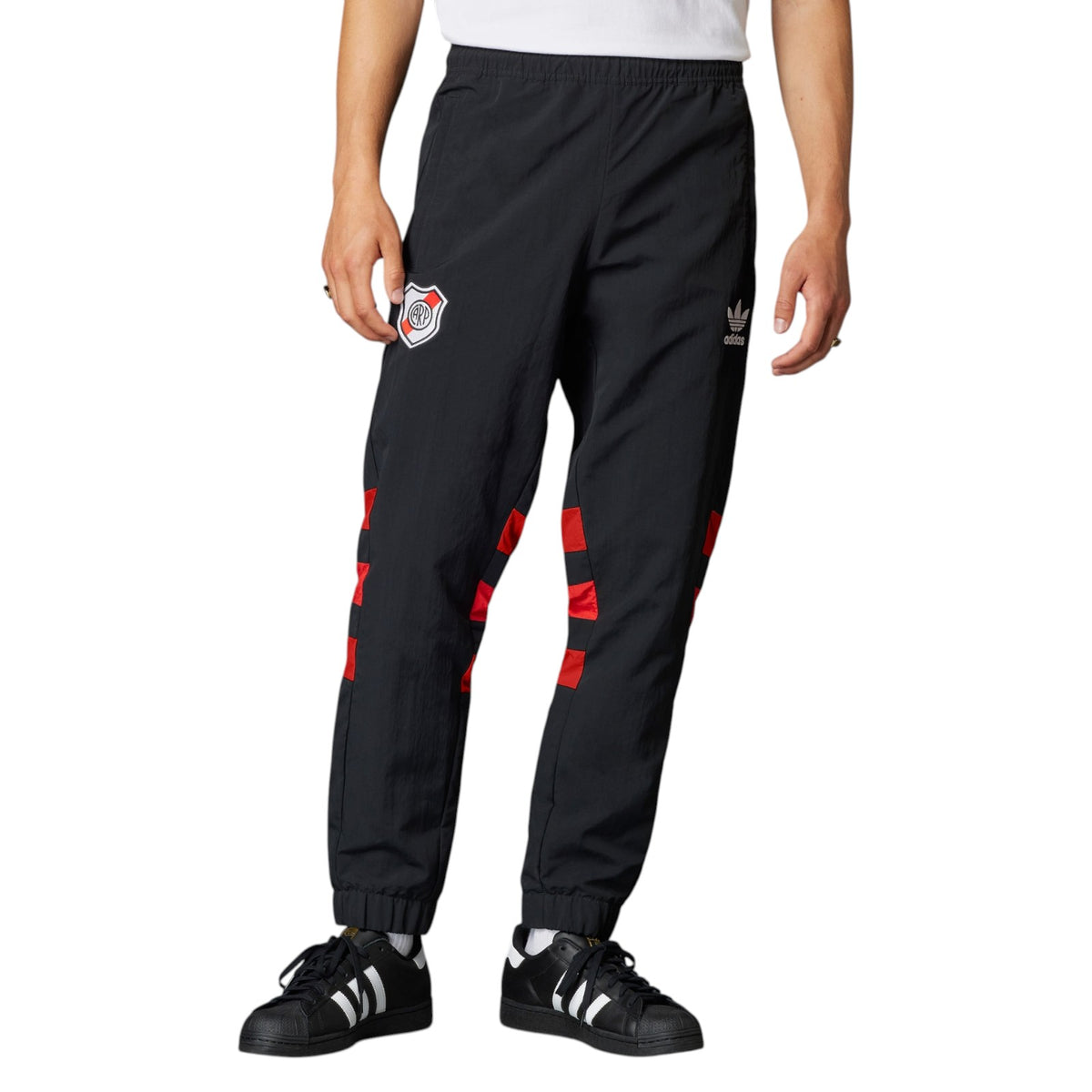 adidas Men's River Plate 1994 Track Pants - Black