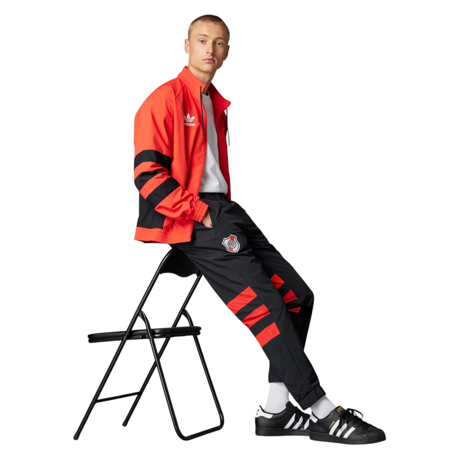 adidas Men's River Plate 1994 Track Pants - Black