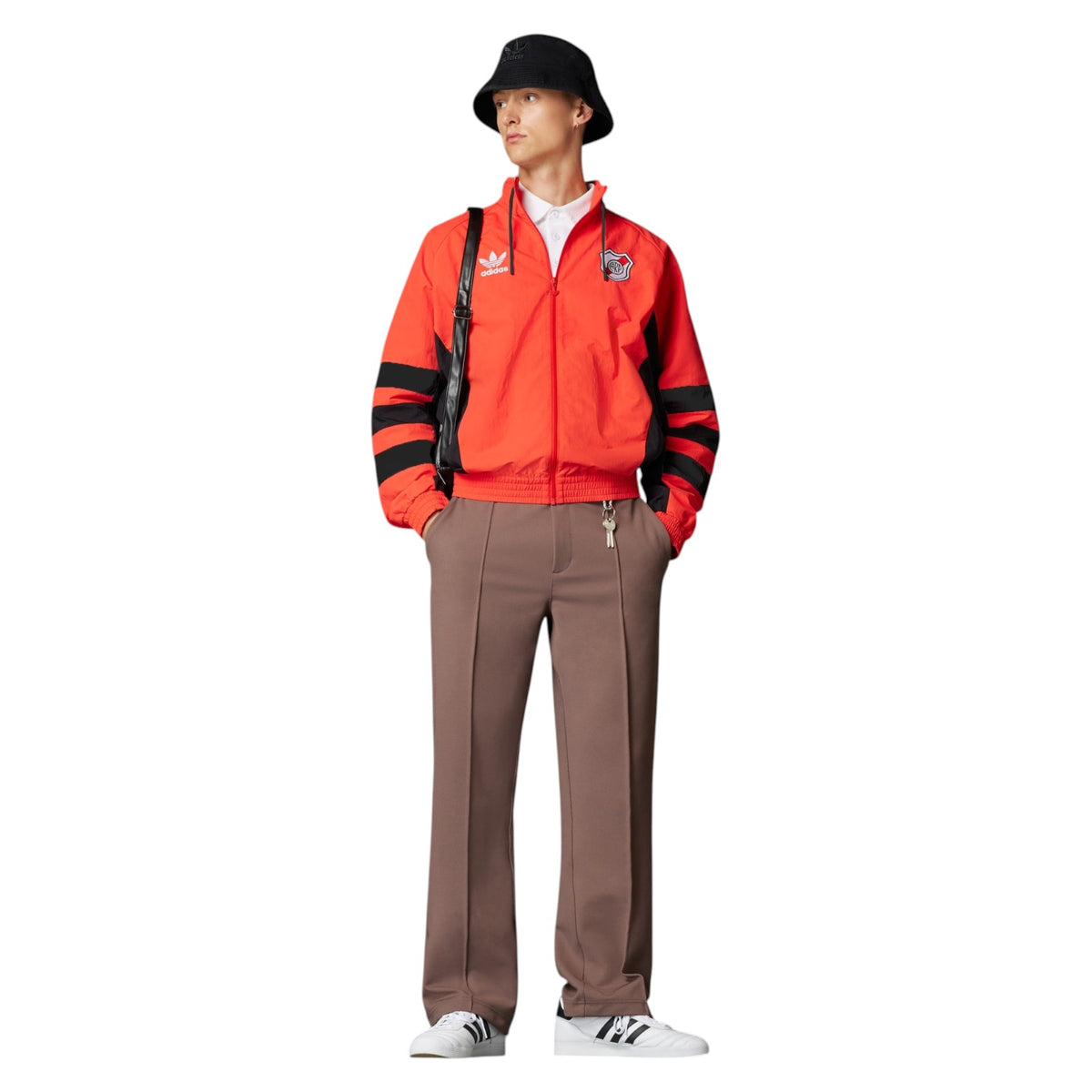 adidas Originals Men's River Plate 1994 Track Top - Red