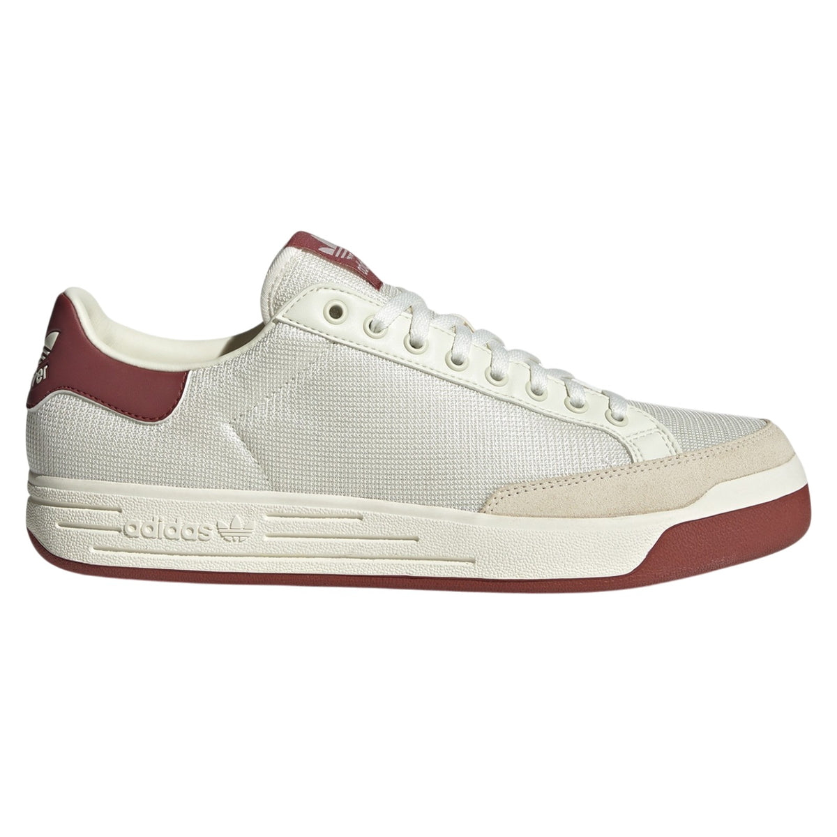 adidas Originals Rod Laver Shoes - Off White / Preloved Ruby