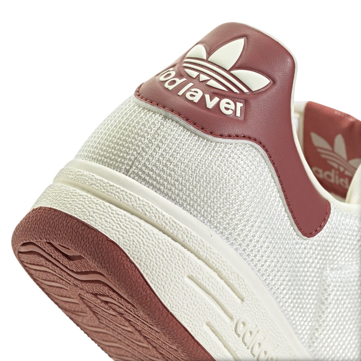 adidas Originals Rod Laver Shoes - Off White / Preloved Ruby