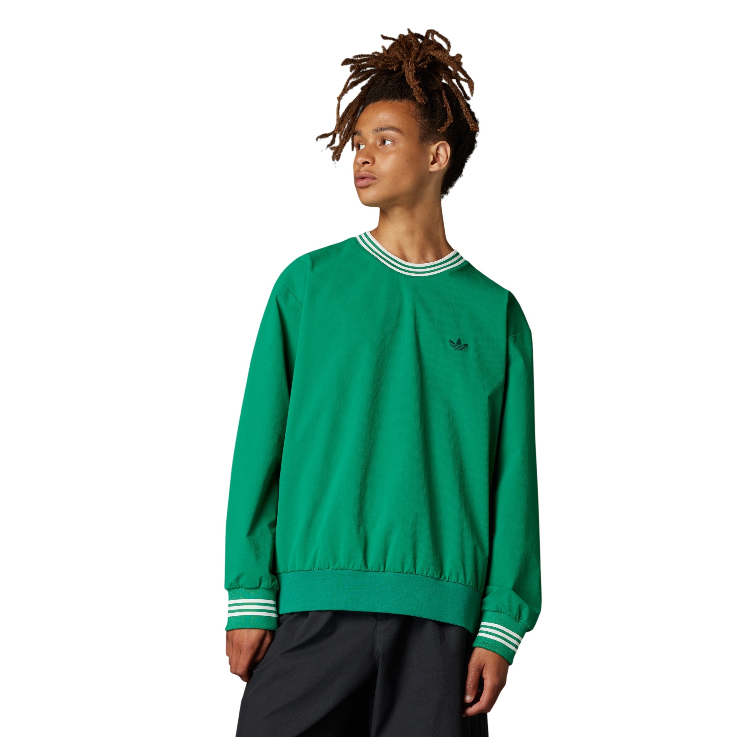adidas Originals Rolling Links Crewneck Sweatshirt - Bold Green