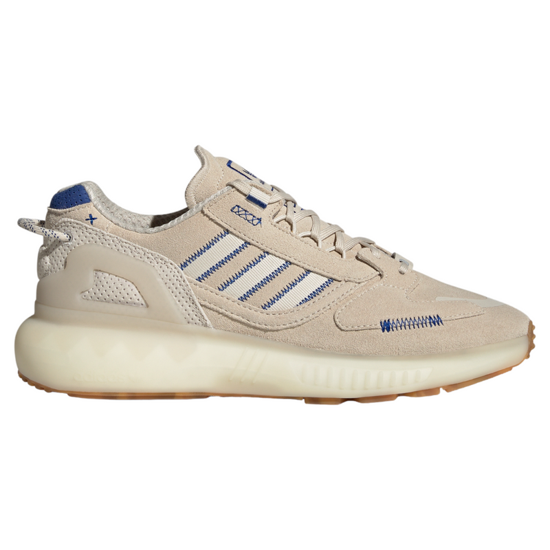 adidas Originals ZX 5K Boost Trainers - Aluminium / Royal Blue - ViaductClothing -  -  