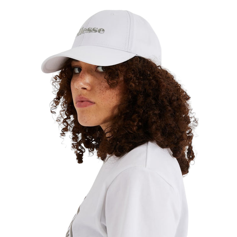 Ellesse Unisex Alba Cap - White - One Size