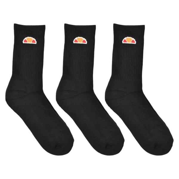 Ellesse Tisbi Socks 3 Pack - Black