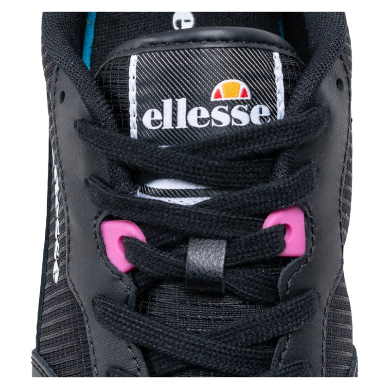 Ellesse Womens Tanker Cupsole Shoes - Black Pink