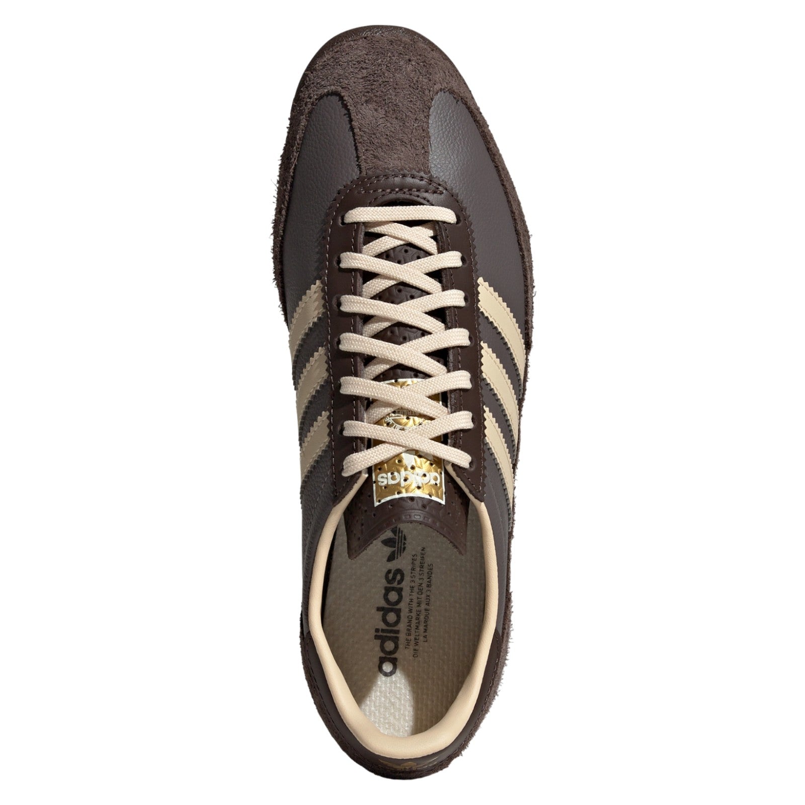 adidas Originals Womens SL 72 OG Shoes - Brown / Crystal Sand