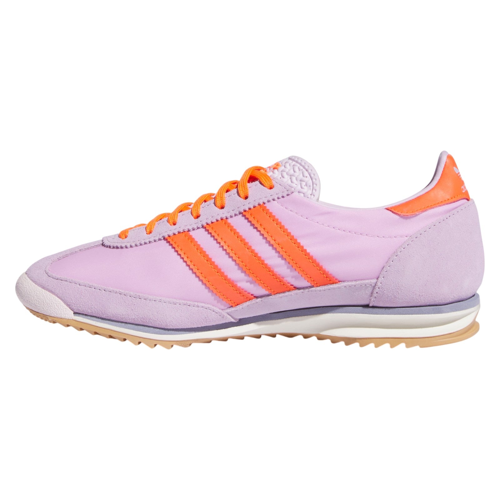 adidas Originals Womens SL 72 OG Shoes Ice Lavender / Impact Orange
