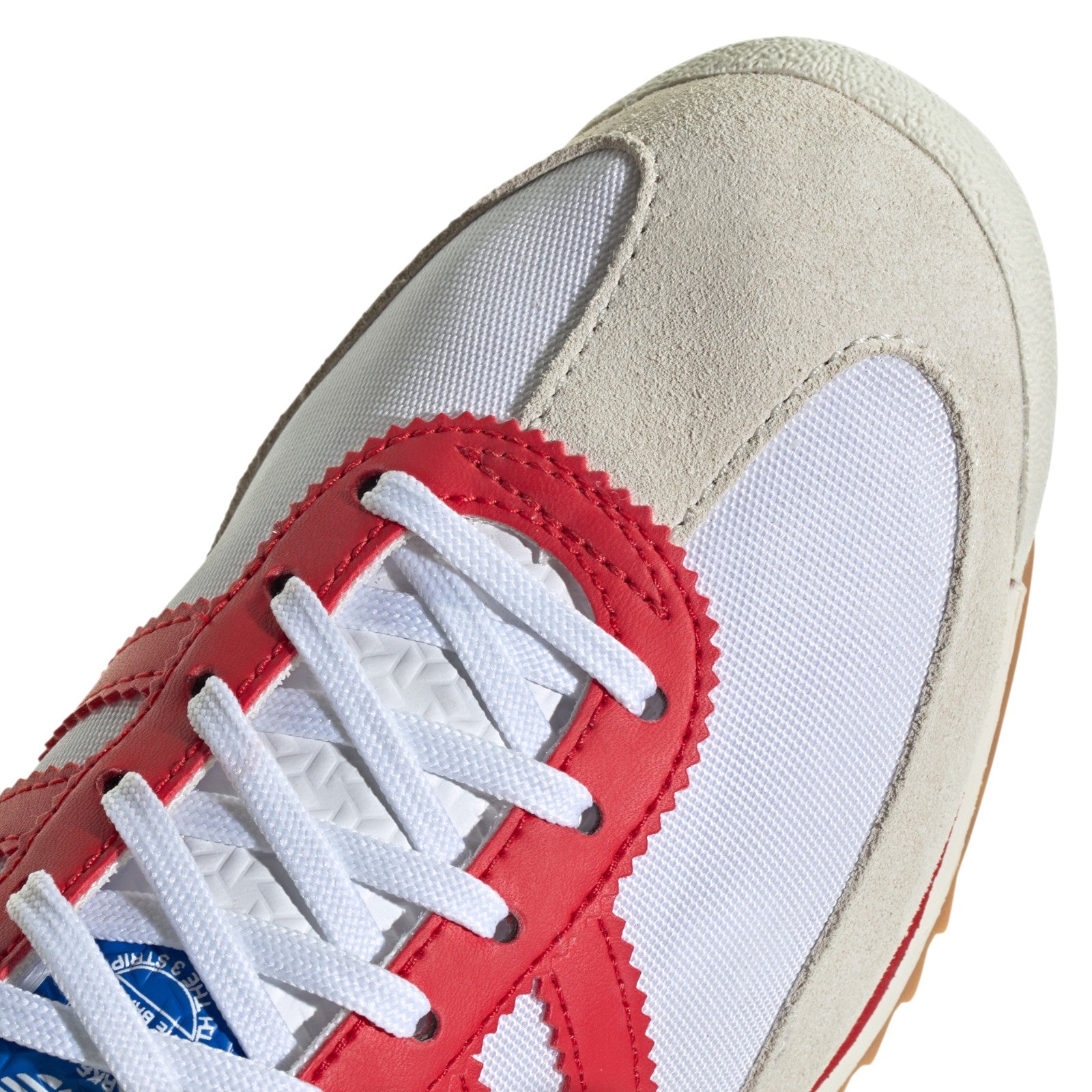 adidas Originals Womens SL 72 OG Shoes - Cloud White / Better Scarlet