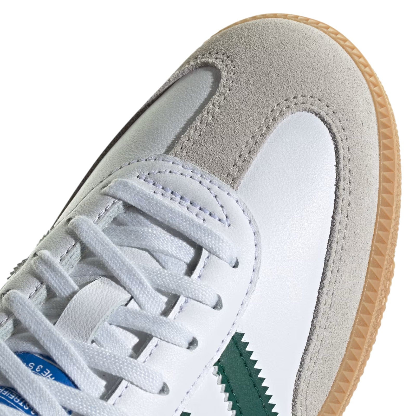 adidas Originals Junior Samba OG Trainers - Cloud White / Collegiate Green / Gum