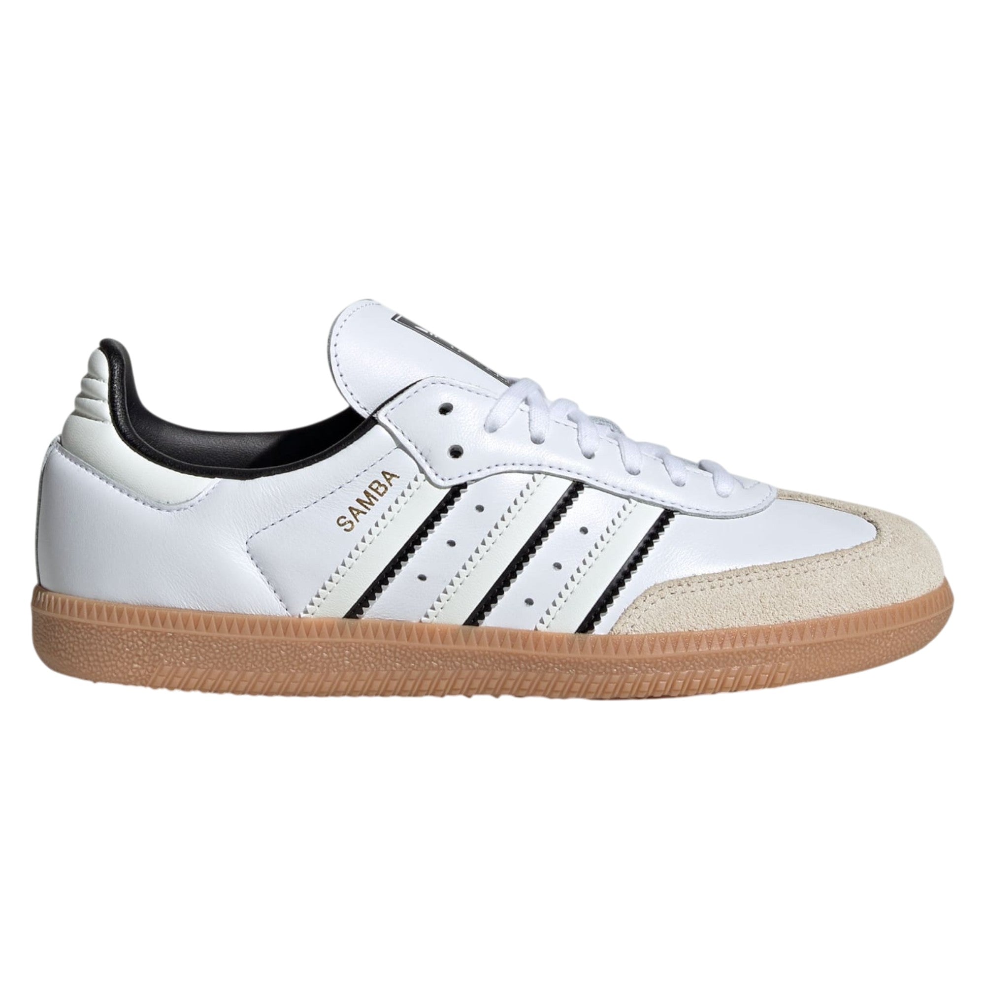 adidas Originals Junior Samba OG Shoes - Cloud White / Off White / Core Black