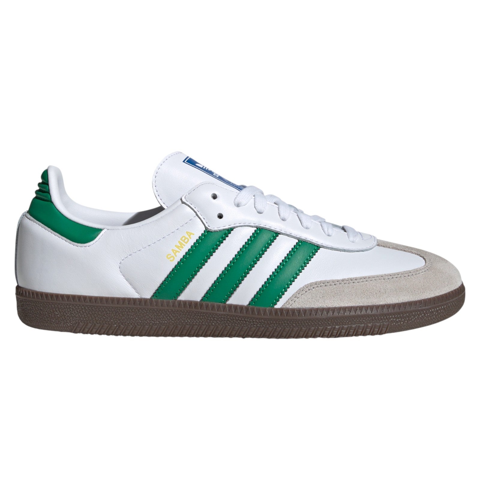 adidas Originals Samba OG Shoes - Cloud White / Green