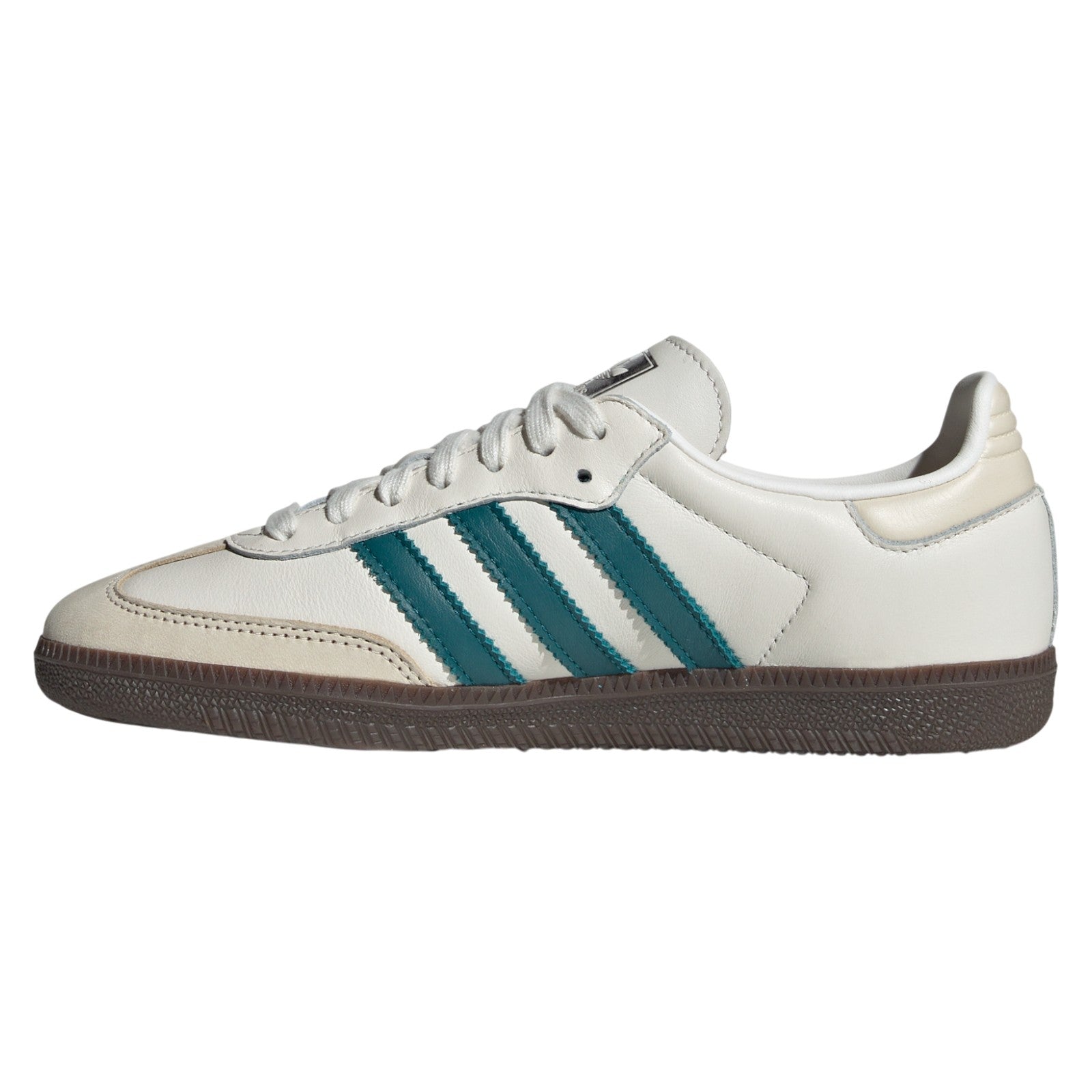 adidas Originals Women's Samba OG Shoes - Cloud White / Legacy Teal