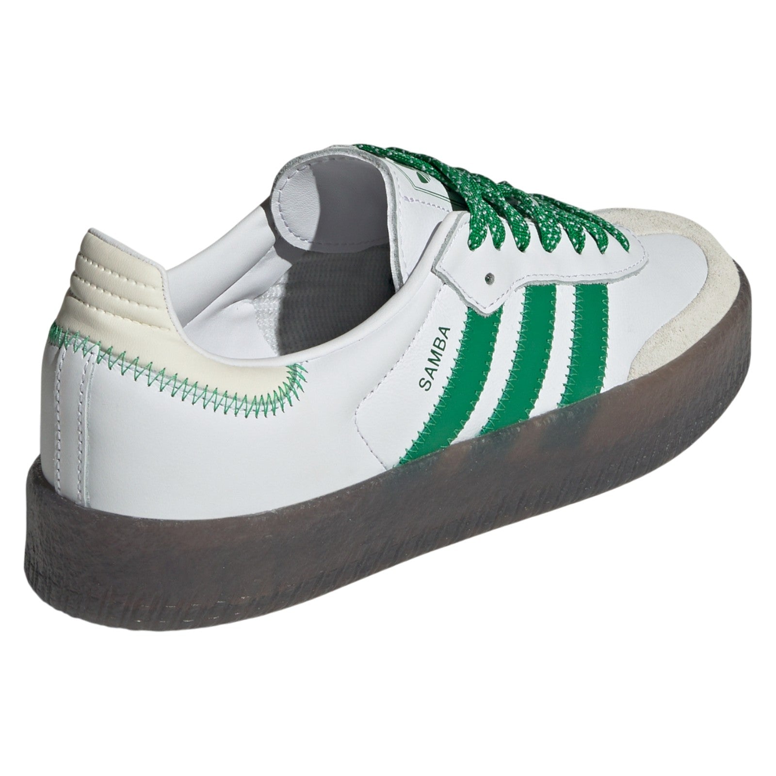 adidas Originals Women's Sambae Shoes - Cloud White / Green
