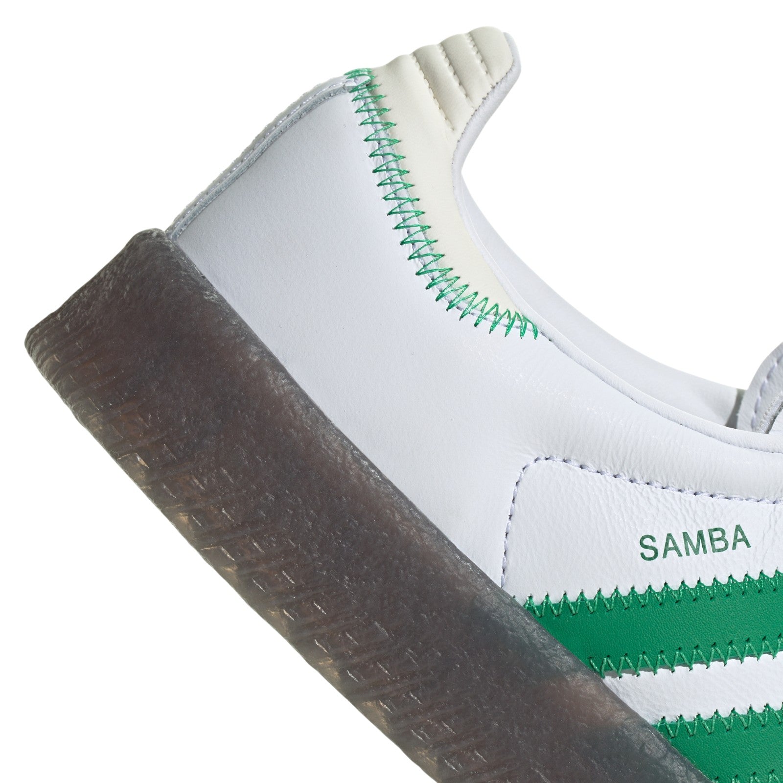 adidas Originals Women's Sambae Shoes - Cloud White / Green