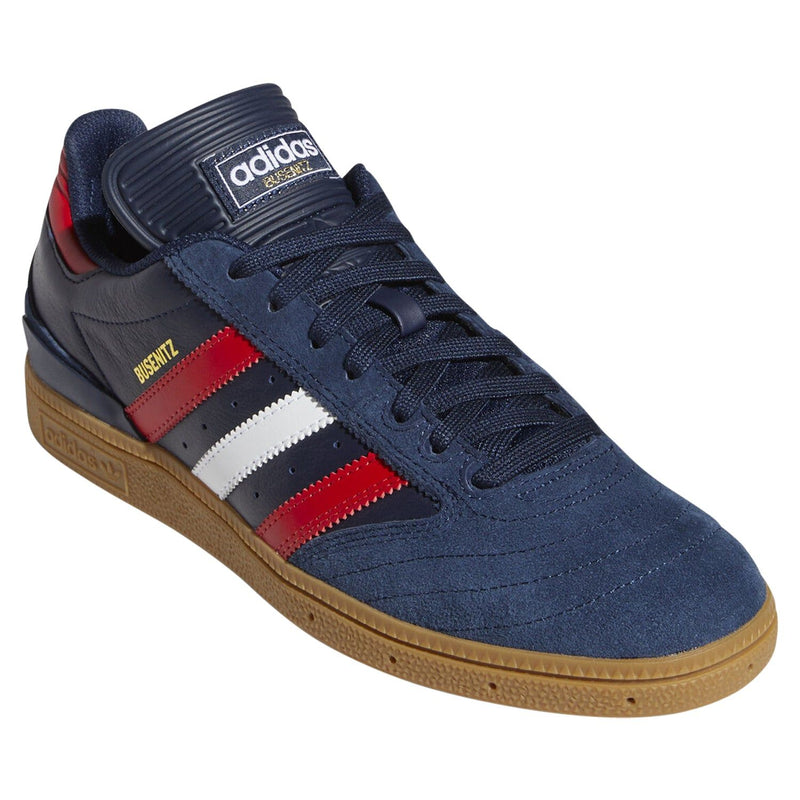 adidas Originals Busenitz Shoes - Collegiate / Navy / Scarlet - ViaductClothing -  -  