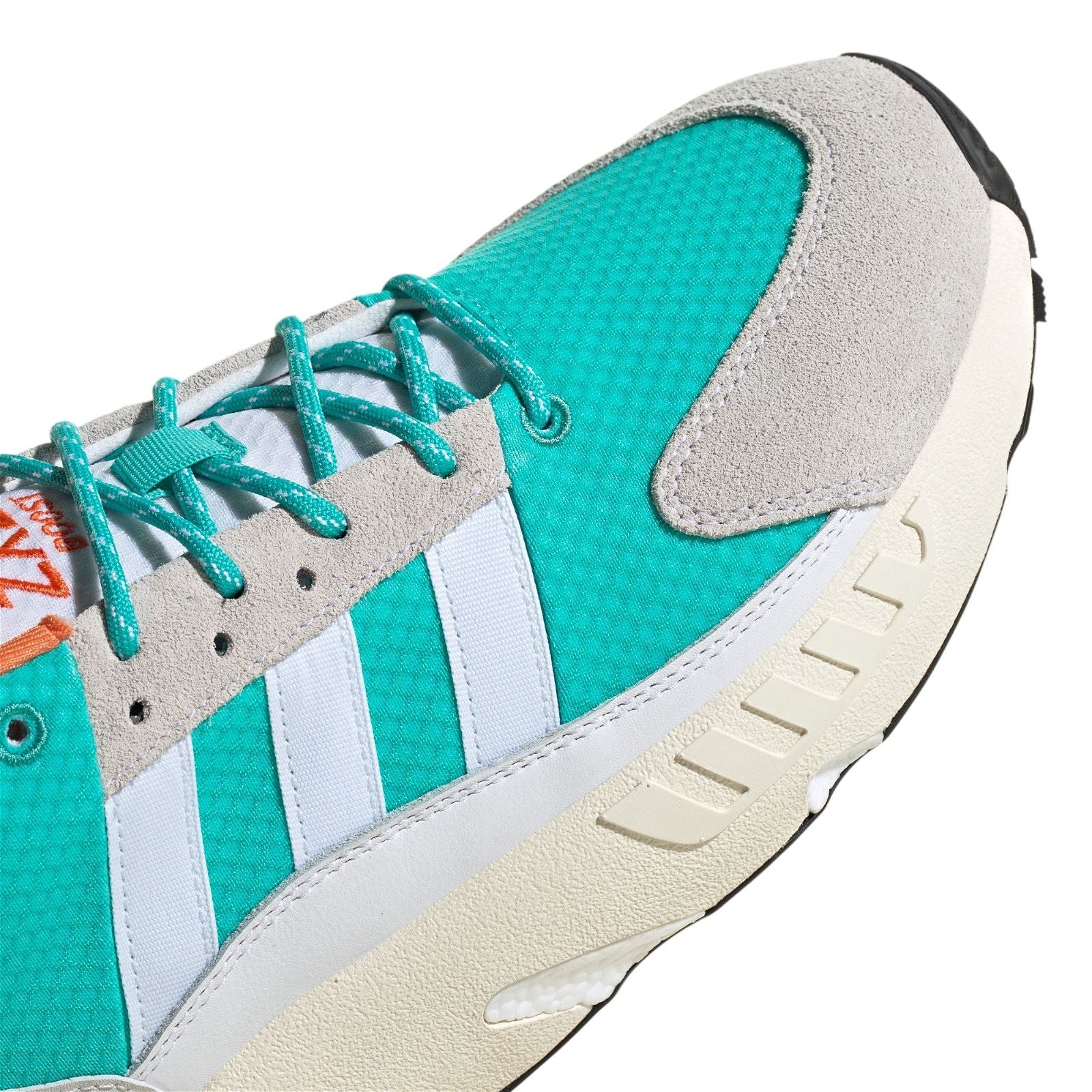 adidas Originals ZX 22 BOOST Shoes - Cloud White / Semi Mint Rush - ViaductClothing -  -  