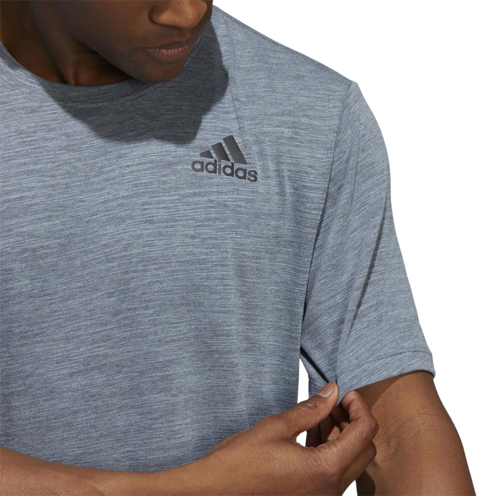 adidas City Elevated Tee - Magic Grey / Shadow Navy - ViaductClothing -  -  