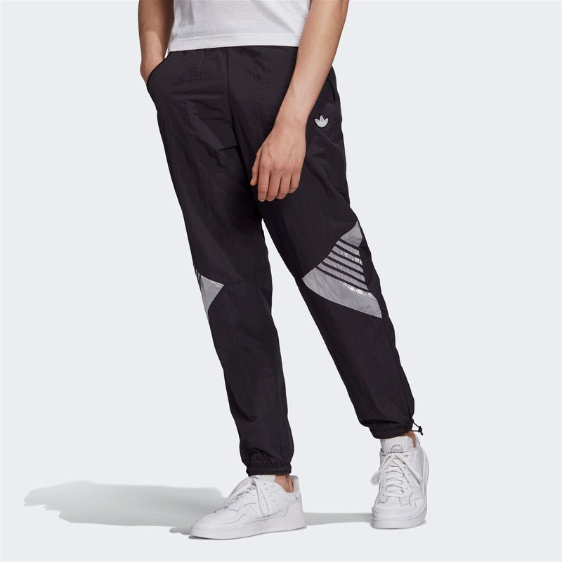 adidas Originals Tolima-02 Tracksuit Bottoms - Black / Silver - ViaductClothing -  -  