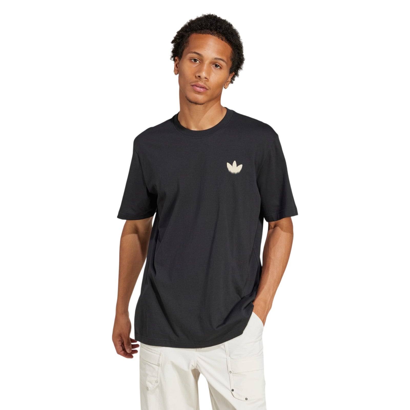 adidas Originals Graphic Skeleton Back Tee - Black