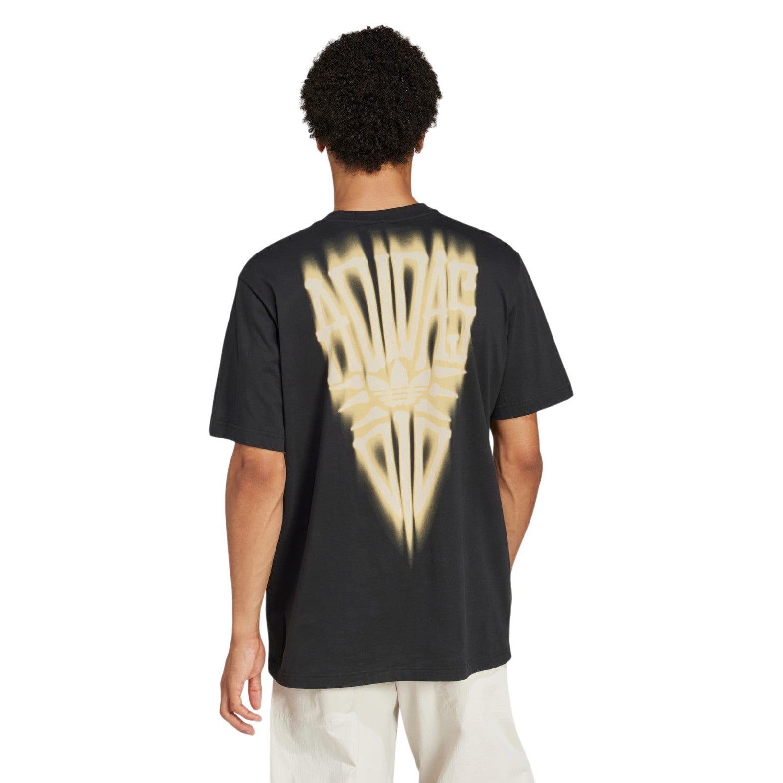 adidas Originals Graphic Skeleton Back Tee - Black