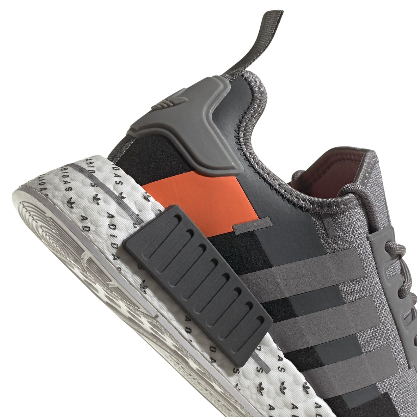 adidas Originals Unisex NMD_R1 Trainers - Grey Three / Solar Orange - ViaductClothing -  -  