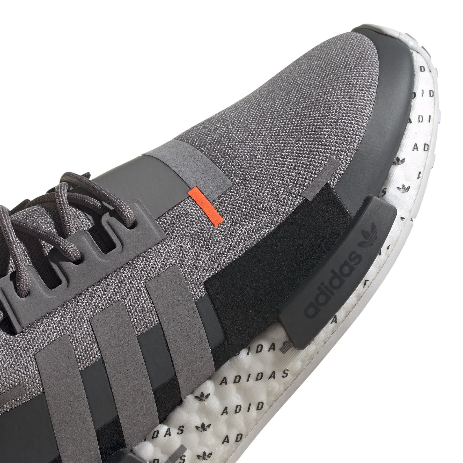 adidas Originals Unisex NMD_R1 Trainers - Grey Three / Solar Orange - ViaductClothing -  -  