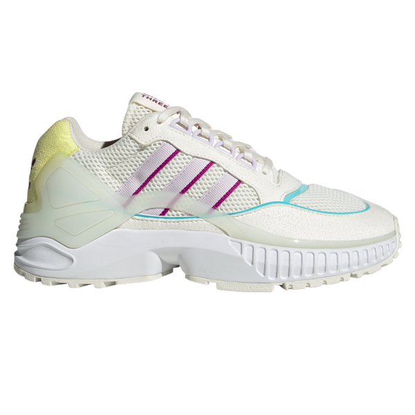 adidas Originals Womens ZX Wavian Shoes - Off White / Sonic Fuchsia - ViaductClothing -  -  